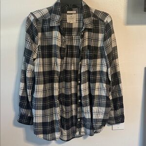American Eagle amazingly soft boyfriend flannel size M